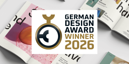 ; Weiter zum Artikel "hajoona gewinnt den German Design Award 2026"